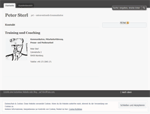 Tablet Screenshot of petersterl.wordpress.com
