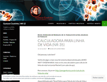 Tablet Screenshot of gustavocoutinho.wordpress.com
