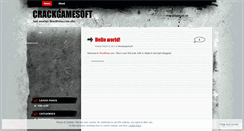 Desktop Screenshot of crackgamesoft.wordpress.com