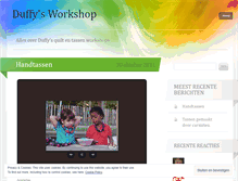 Tablet Screenshot of duffysworkshop.wordpress.com