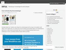 Tablet Screenshot of driftsektionforsystembolagsanstallda.wordpress.com