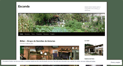 Desktop Screenshot of escandaronzon.wordpress.com