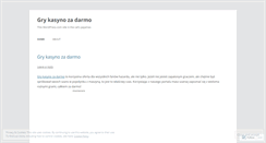 Desktop Screenshot of grykasynozadarmoo.wordpress.com