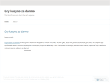 Tablet Screenshot of grykasynozadarmoo.wordpress.com
