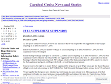 Tablet Screenshot of carnivalcruisenews.wordpress.com