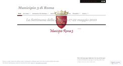 Desktop Screenshot of municipio3diroma.wordpress.com