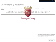 Tablet Screenshot of municipio3diroma.wordpress.com