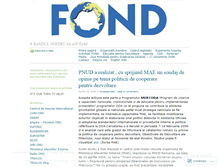 Tablet Screenshot of fondromania.wordpress.com