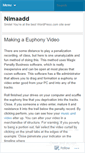 Mobile Screenshot of nimaadd.wordpress.com