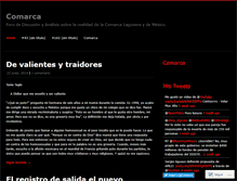 Tablet Screenshot of comarca1234.wordpress.com