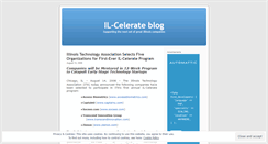 Desktop Screenshot of ilcelerate.wordpress.com