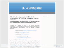 Tablet Screenshot of ilcelerate.wordpress.com