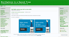 Desktop Screenshot of northglennspeedtrap.wordpress.com