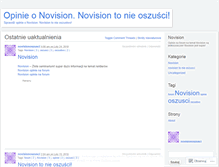 Tablet Screenshot of novisionoszusci.wordpress.com