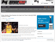 Tablet Screenshot of hiphopville.wordpress.com