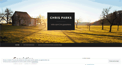 Desktop Screenshot of christopherparks.wordpress.com