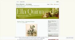 Desktop Screenshot of ellaquinnauthor.wordpress.com