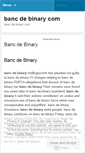 Mobile Screenshot of adcentral.bancdebinarycom.wordpress.com