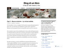 Tablet Screenshot of blogdiunlibro.wordpress.com