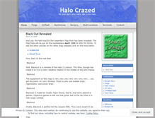 Tablet Screenshot of halocrazed.wordpress.com