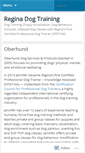 Mobile Screenshot of oberhund.wordpress.com