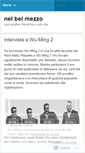 Mobile Screenshot of nelbelmezzo.wordpress.com