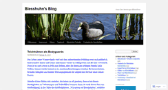 Desktop Screenshot of blesshuhn.wordpress.com