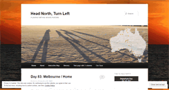 Desktop Screenshot of headnorthturnleft.wordpress.com