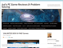 Tablet Screenshot of judsgamereviews.wordpress.com