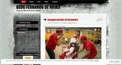 Desktop Screenshot of fernandoderojas.wordpress.com