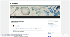Desktop Screenshot of ictinelt130.wordpress.com
