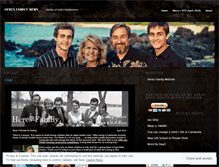 Tablet Screenshot of heresfamily.wordpress.com