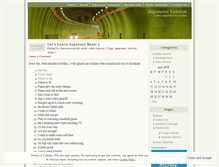 Tablet Screenshot of japaneselondon.wordpress.com