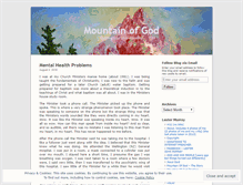 Tablet Screenshot of mountlester1.wordpress.com