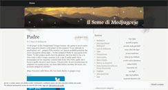 Desktop Screenshot of ilsemedimedjugorje.wordpress.com