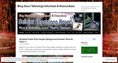 Desktop Screenshot of gurutikjateng.wordpress.com