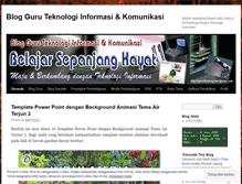 Tablet Screenshot of gurutikjateng.wordpress.com