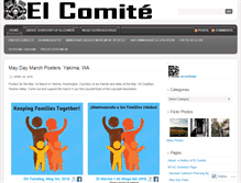 Tablet Screenshot of elcomitewa.wordpress.com