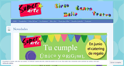 Desktop Screenshot of escuelasuperarte.wordpress.com