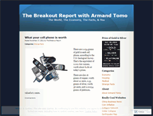 Tablet Screenshot of breakout911.wordpress.com