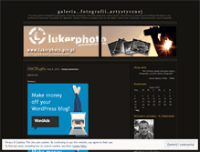 Tablet Screenshot of lukerphoto.wordpress.com