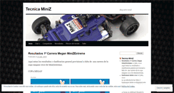 Desktop Screenshot of minizorihuela.wordpress.com