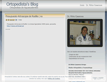 Tablet Screenshot of ortopedista.wordpress.com