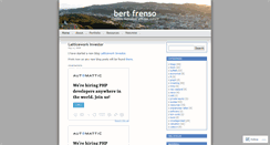 Desktop Screenshot of bertfresno.wordpress.com