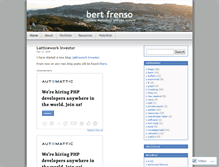 Tablet Screenshot of bertfresno.wordpress.com