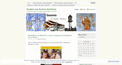 Desktop Screenshot of gazetasantoantonio.wordpress.com