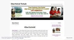 Desktop Screenshot of obatkeloidterbaik.wordpress.com