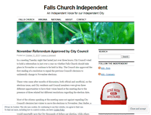 Tablet Screenshot of fcindependent.wordpress.com