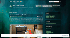Desktop Screenshot of misterjackattack.wordpress.com