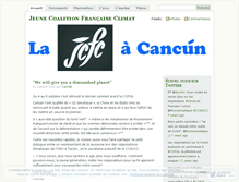 Tablet Screenshot of jcfclimat.wordpress.com